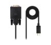 Foto de Conversor Nanocable USB-C/M a VGA/M 1.8m (10.15.5202)