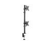 Foto de Soporte Mesa TooQ 2 Monitores Gira/Incl (DB1233TNV-B)
