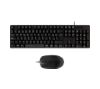 Foto de Teclado+Ratn UNYKA OEM USB 1200dpi Negro (UK50545)