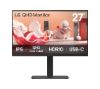 Foto de Monitor LG 27" IPS QHD Pivot/Reg USB-C DC (27BA75QB-B)