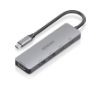 Foto de Docking AISENS 5en1 USB-C 4K/60Hz Gris (ASUC-5P028-GR)