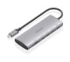 Foto de Docking AISENS 7en1 USB-C 4K/60Hz Gris (ASUC-7P031-GR)