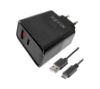 Foto de Cargador Approx 65W Usb-C PD Usb-A+Cable(APPUSBWALL65W)