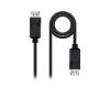 Foto de Cable Nanocable DP/M-DP/M 2m Negro (10.15.2802)