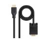 Foto de Cable Nanocable VGA/M a HDMI/M 1.8m Negro (10.15.4602)