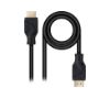 Foto de Nanocable HDMI V2.1 8K A/M-A/M 0,5m Negro (10.15.8300)