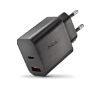 Foto de Cargador NGS GaN 20W 1USB-A 1USB-C Negro (ERA20WBLACK)