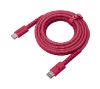 Foto de Cable Fresh N Rebel FlexWave USB-C 100W Rojo(2CCC201BR)
