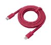 Foto de Cable Fresh N Rebel USB-C/Lightning 2m Rojo (2CLC201BR)