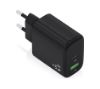 Foto de Cargador Pared AISENS 45W USB-A USB-C Negro (A110-0972)