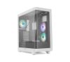 Foto de Caja NOX Ether ATX ITX Negra/Blanca (NXHUMMERETHERBW)