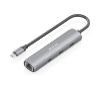 Foto de Dock AISENS USB-C a 3xUSB-C/1xRJ45 (ASUC-4P041-GR)