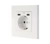 Foto de Enchufe de Pared Nanocable Schuko/2xUSB-C (10.35.0012)