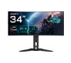 Foto de Monitor GIGABYTE 34" OLED WQHD Curvo Negro (MO34WQC EK)