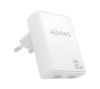 Foto de Cargador Pared AISENS GaN 30W 2xUSB-C (ASCH-30W2P075-W)