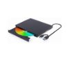 Foto de DVD Gembrid USB-C/USB-A DVD�RW Negro (DVD-USB-031)
