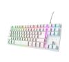 Foto de Teclado Trust GXT 833W Thado TKL USB-A Blanco (25896)