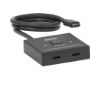 Foto de Switch Club 3D 8K UHD 2xUSB-C 2xDP Negro (CSV-2511)