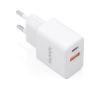 Foto de Cargador AISENS GaN 20W. USB-C USB-A.Blanco(A110-1025)