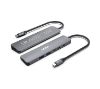 Foto de Docking NILOX Slim USB-C 6 en 1 Gris (NXDSUSBC09)