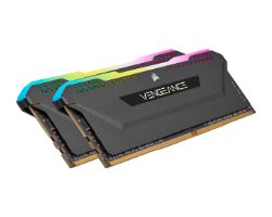 CMH16GX4M2E3200C16 - Mdulo Corsair Vengeance RGB Pro SL DDR4 16Gb (2x8Gb) 3200MHz 288-pin DIMM CAS 16 1.35V Disipador Trmico PC/Servidor (CMH16GX4M2E3200C16)