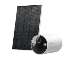 TC82 KIT - Cmara IP TP-Link 2K 3mp H.264 Sensor CMOS Panel Solar Wireless Interior/Exterior Visin Nocturna LED IR Color Techo/Pared Blanca (TC82 KIT)