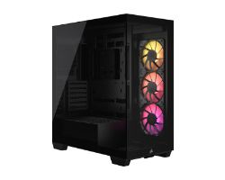 CC-9011278-WW - Caja PC Corsair 3500X Ventana Lateral de Cristal Templado ARGB USB-A 3.0 USB-C 3.1 Mini-ITX mATX EATX ATX Negra (CC-9011278-WW)