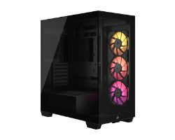 CC-9011280-WW - Caja PC Corsair 3500X iCUE Ventana Lateral de Cristal Templado RGB USB-A 3.0 USB-C 3.1 Mini-ITX mATX EATX ATX Negra (CC-9011280-WW)