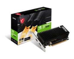 912-V812-037 - Tarjeta Grfica MSI Nvidia GeForce GT 1030 4GHD4 LP OC 4Gb 4DDR4 1xDP 1xHDMI PCIe 3.0 OpenGL 4.5 (912-V812-037)