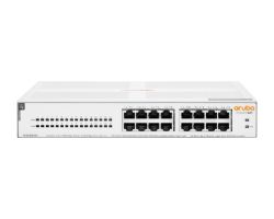 R8R48A - Switch HP Aruba 1430 16xRJ45 GbE PoE Rack 1U Blanco (R8R48A)