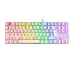 OUT0383 - Teclado Mars Gaming Mecnico USB 1.5m Blanco (MK80WBES)(OUT0383). Buen esado. Marcas de uso. Completo. (OUTLET)