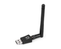 WUA-0617 - Adaptador LevelOne USB WiFi 300Mb 2.4GHz Antena Desmontable Negro (WUA-0617)