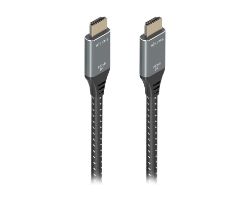 A150-0878 - Cable AISENS HDMI 2.1/M a HDMI 2.1/M 8K 10m Negro/Gris (A150-0878)