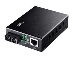 MC100MA-2 - Conversor CUDY 10/100/1000Mbs Gigabit Ethernet a SC (MC100MA-2)