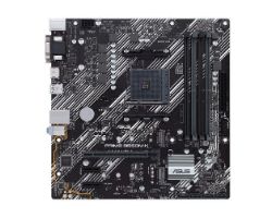 OUT0510 - Placa base ASUS PRIME B550M-K: (AM4) 4DDR4 DVI HDMI mATX (OUT0510). Buen estado. Marcas de uso. Con chapa. (OUTLET)