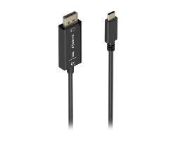 A109-0879 - Cable Conversor AISENS USB-C/M a DP 2.1/M 1.8m Negro (A109-0879)