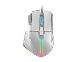 MMXTW - Ratn Mars Gaming Ergonmico Diestro ptico RGB USB-A 12800dpi Blanco (MMXTW)