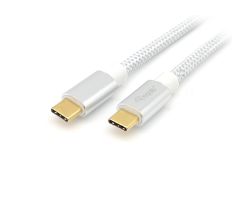 EQ128356 - Cable EQUIP USB-C/M a USB-C/M 1m PD 100W Blanco (EQ128356)