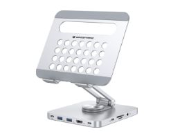 DONN26G - Docking Station CONCEPTRONIC 2xUSB-A 3.0 1xUSB-C 3.0 1xHDMI USB DP 100W Plata (DONN26G)