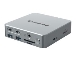 DONN25G - Docking Station CONCEPTRONIC 2xUSB-A 3.0 1xUSB-C 3.0 2xUSB-A 3.1 2xUSB-C 3.1 1xDP 1xHDMI 1xRJ45 USB DP 100W Ethernet GbE Plata (DONN25G)