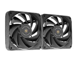 MFNCLX2 - Ventilador Caja Mars Gaming PWM 120mm Negro Kit 2 (MFNCLX2)