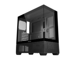 UK121801 - Caja Gaming UNYKA Revelat Ventana Lateral de Cristal Templado 2xUSB-A 3.0 1xUSB-C 3.1 ATX ITX mATX Negra (UK121801)