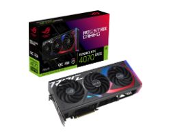 90YV0KD0-M0NA00 - Tarjeta Grfica ASUS Nvidia Geforce ROG Strix RTX 4070 SUPER OC Edition 12Gb GDDR6X 3xDP 1.2a 2xHDMI 1.4a PCIe 4.0 HDCP 2.3 OpenGL 4.6 (90YV0KD0-M0NA00)