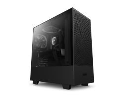 CC-H52FB-01 - Caja PC NZXT H510 Flow Ventana Lateral de Cristal Templado 120mm 1xUSB-A 1xUSB-C ATX mATX Mini-ITX Negra (CC-H52FB-01)