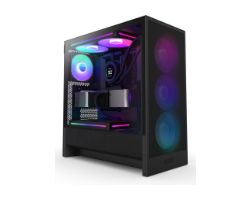 CC-H52FB-R1 - Caja PC Nzxt H5 Flow Ventana Lateral de Cristal Templado RGB 1xUSB-A 1xUSB-C EATX ATX mATX Mini-ITX Negra (CC-H52FB-R1)