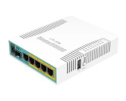 RB960PGS - Router Mikrotik hEX 1xUSB 2.0 5xRJ45 PoE Blanco (RB960PGS)