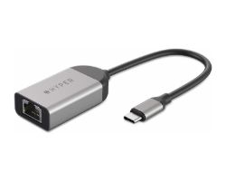 HD425B - Adaptador Targus HyperDrive USB-C a RJ45 2.5 GbE Plata (HD425B)