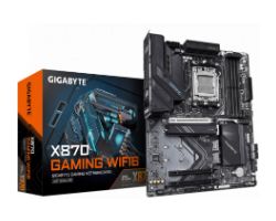 9MX87GW-00-10 - Placa base GIGABYTE X870 GAMING WIFI6: (AM5) 4xDDR5 M.2 SATA3 PCIe USB 2.0 USB-A 3.0/3.1 USB-C 4.0 DP HDMI RJ45 7.1 ATX WiFi 6 Bluetooth 5.3 2.5 Gigabit Ethernet