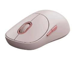 BHR8911GL - Ratn XIAOMI Mouse 3 Diestro Multidispositivo Silencioso 2.4GHz Bluetooth USB-A 1200dpi 5 Botones Rosa (BHR8911GL)