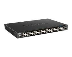 DGS-1520-52MP/E - Switch D-Link 50p GbE 2xSFP+ PoE+ Gestionado Rack 1U Negro (DGS-1520-52MP/E)